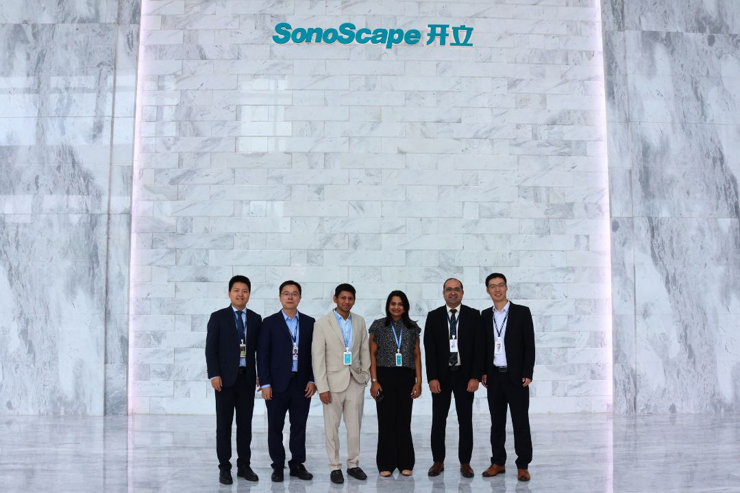 Dr. K.T. Dhileepan visited SonoScape Headquarters in Shenzhen, China